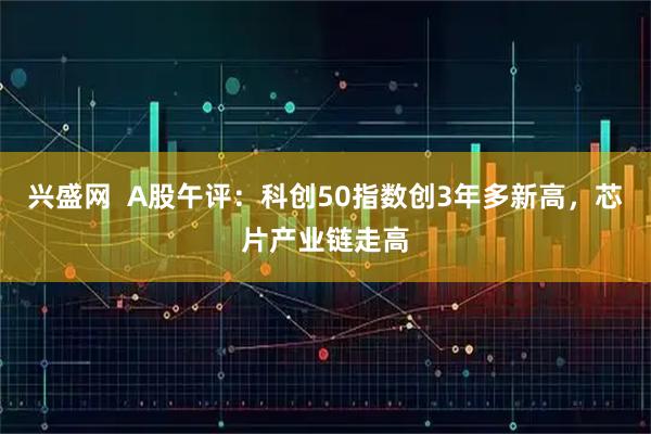 兴盛网  A股午评：科创50指数创3年多新高，芯片产业链走高