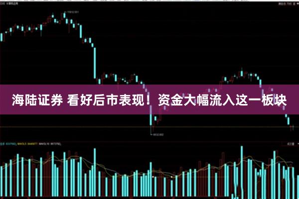 海陆证券 看好后市表现！资金大幅流入这一板块